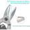 Aviation Tin Snips Straight Cut Snips 3