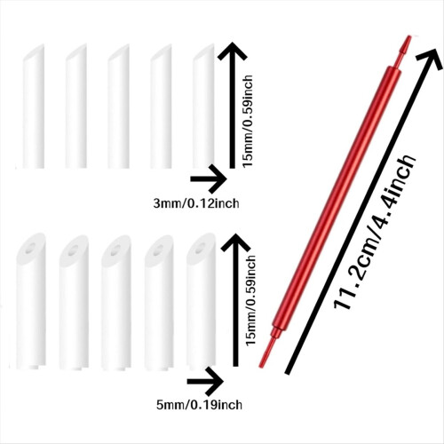 1Pcs Metal Model Wiping Sticks Sturdy 2