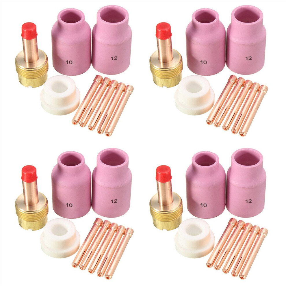 9Pcs Tig Welding Torch Gas Lens &Cup For Wp17 Wp18 Wp26 Collet Bodies 4852814238577