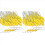 120 Steel Cable Seals Metal Security Seal,Yellow 1