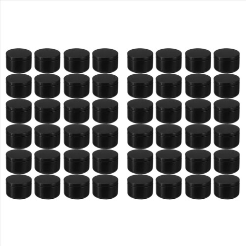 24 Pcs Candle Jar Decorative Labels Empty Storage Tins Candle Tin, D