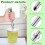 2 Pack Straw Puncher for Plastic Lids Lemonade Cups 4