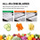 Adjustable Mandoline Slicer, Vegetable Shredder for Potato 5