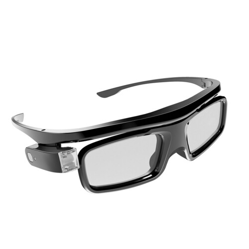 2Pcs Dlp-Link Active Shutter 3D Glass Gl1800 Rechargeable Eyewear 2