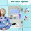 2 Pcs School Locker Shelf Organizer - Adjustable Locker Divider Mate 3