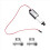 Micro-type Linear Actuator,1In Stroke,60N/13.5lb,Speed 15mm/S 2