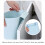 Simple Trash Can Wall-Mounted Trash Can Simple Wastebasket 5