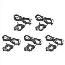 Ebike Thumb Throttle with LCD Display, Speed Control Handlebar Grips