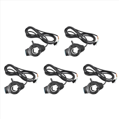 Ebike Thumb Throttle with LCD Display, Speed Control Handlebar Grips