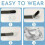 4 Pcs CPAP Headgear Clips Buckles 5
