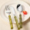 304 Stainless Steel Cutlery Set Beautiful Tableware Knife, 6