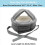 Elderly Protective Helmet, Safety Helmet Adjustable,Gray 3