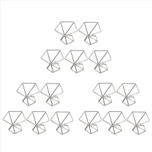 Pack 5 Air Plant Holder Air Plants Holders Display, Silver