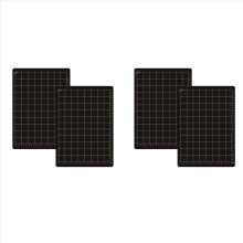 2Pcs 9inch W 12.5inch L Magnetic Cutting Shim Grid Magnetic Shim