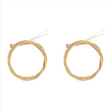 4Pcs Acoustic String Brass Carbon Steel Core Strings for