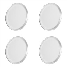 Pizza Pan/Tray, Narrow Rim, Aluminum, 16 Inch
