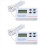 Freezer Thermometer Double Temperature Alarm Indoor Digital Display 2