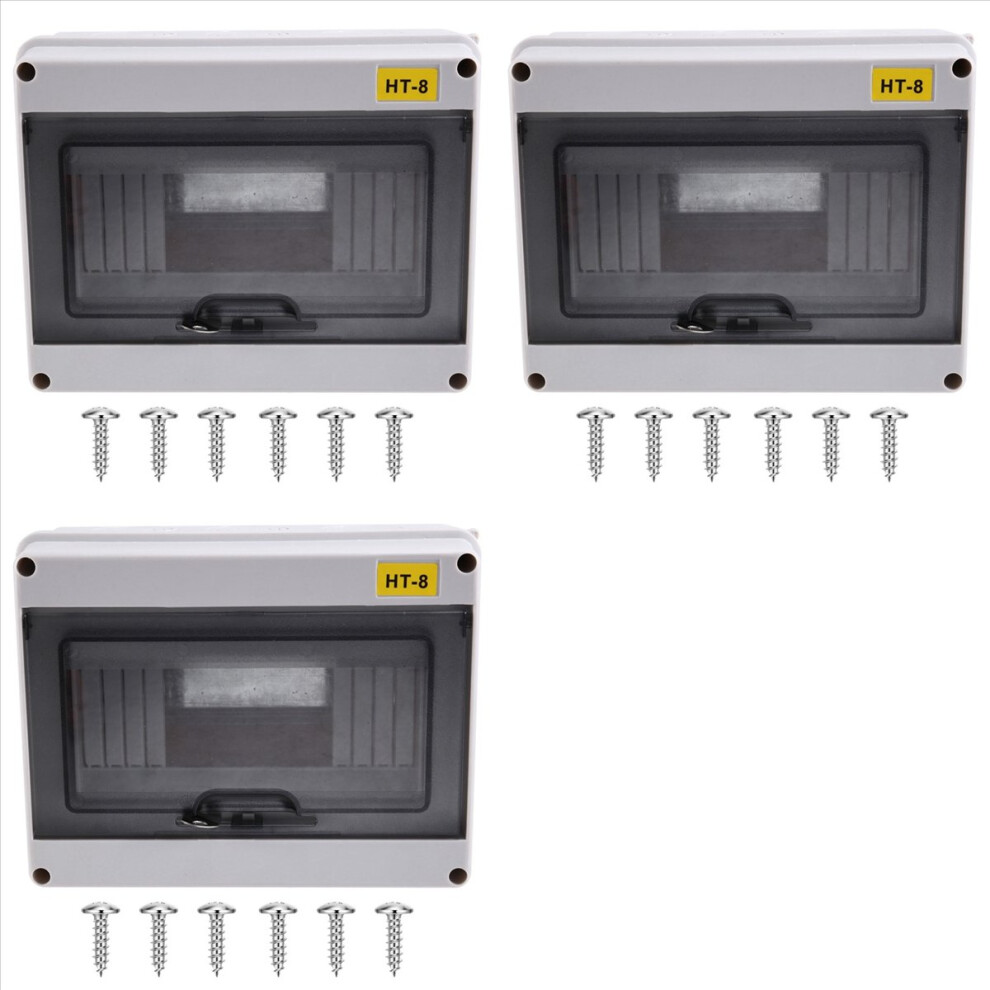 Ht-8 Way Ip65 Mcb Breaker Box Distribution Protection Box 4852814243755