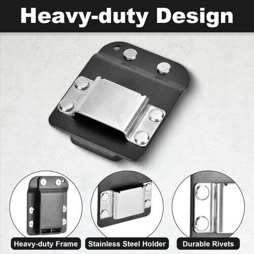 Low-Profile Drill Belt Clip for Cordless Drill 1