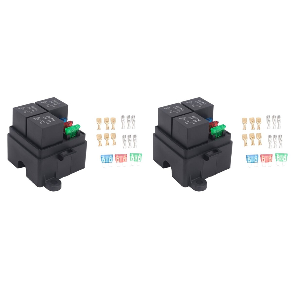 3 Way 4Pin Fuse Holder Relay Holder Circuit Standard Ato Blade 4852814244370