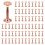 100 Sets Copper Rivets and Washers Leather Rivet for Wallets Collars 1