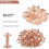 100 Sets Copper Rivets and Washers Leather Rivet for Wallets Collars 4