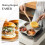 Egg Pan Omelette Pan, 4-Cup Nonstick Egg Frying Pan, Egg Cooker Pan 4