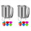 2 in 1 Stainless Steel 800Ml Batter Dispenser with Handle Baking Tool 1