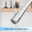 2Pcs Stainless Steel Cocktail Muddler with Bar Mixing Spoon Muddler 7
