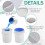 14 Pcs Mesh Paint Strainer Combo Set 2