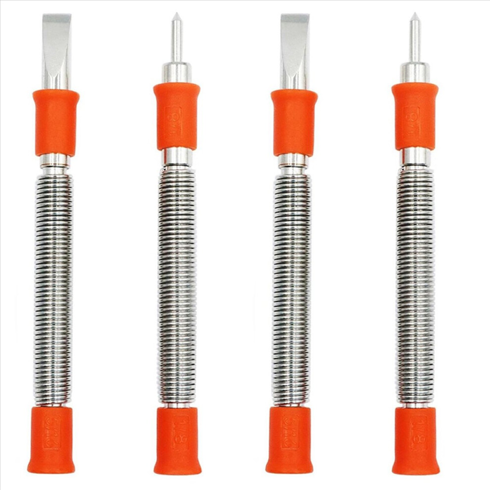 2Pc Spring Tool 5/16-Inch Chisel&1/8-Inch Center Punch Set For Wood 4852814259763