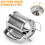2 in 1 Stainless Steel 800Ml Batter Dispenser with Handle Baking Tool 6