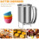 2 in 1 Stainless Steel 800Ml Batter Dispenser with Handle Baking Tool 2