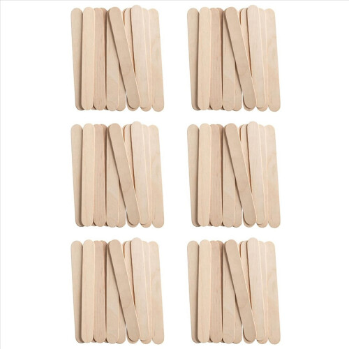 100 Count 3.6 Inch Wooden Multi-Purpose Sticks, Ice Cream
