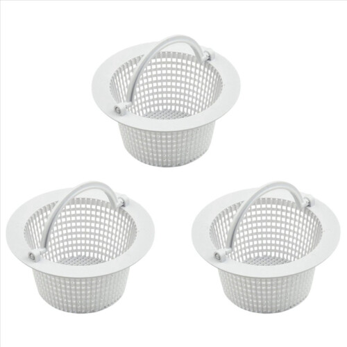 Wall Skimmer Basket with Handle Pool Filter Basket Pool Cleaner