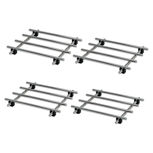 4Pcs Stainless Steel Trivet
Countertop Cooling