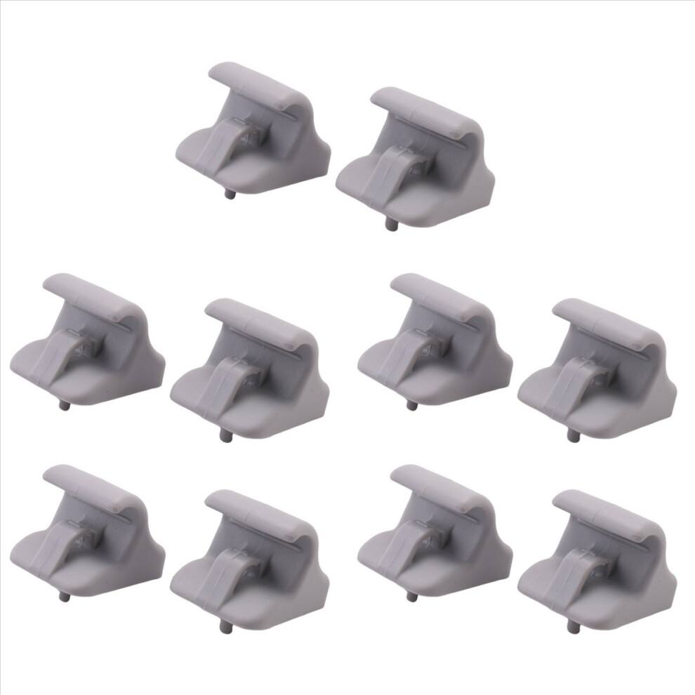 2Pcs 8523505100Om Retainer Sunvisor Clips Bracket Grey 4852814265856