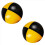 Hand Throwing Ball Elastic Soft Rubber High-End Magic Juggling Ball,A 2