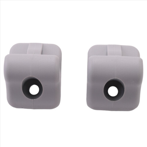 2Pcs 8523505100OM Retainer Sunvisor Clips Bracket Grey 1