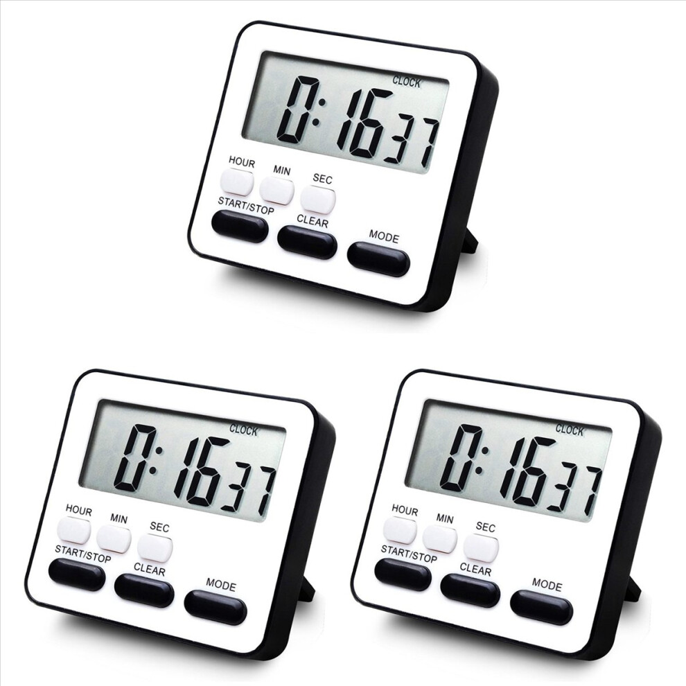 Kitchen Timer Count Down Count Up,Multifunctional Alarm Clock