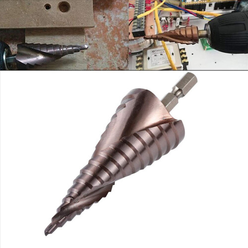 M35 HSS Co Step Drill Bit Cobalt Cone Drill Bits 4-32Mm Hole Saw Tool 2