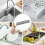 Reusable Sink Splash Guard Silicone Countertop Water Baffle Prevent 6