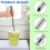 2 PCS 8.7 Inch Straw Puncher for Plastic Lids Straw Hole Puncher 4