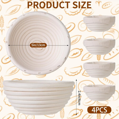 banneton bread proofing basket 2