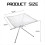 Portable Outdoor Fire Pit for Camping, Campfire With Carrying Bag 5