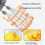 Cordless Hand Mixer Twin Stick Electric Whisk 5