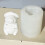 Silicone Candle Mold Capybara Shaped Decoration-afternoon tea 6