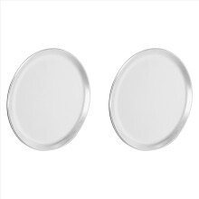 Pizza Pan/Tray, Narrow Rim, Aluminum, 14 Inch