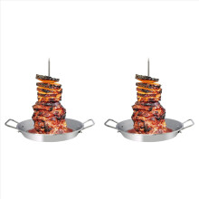 Vertical Skewer for Grill - for Tacos Al Pastor, Shawarma, Kebabs
