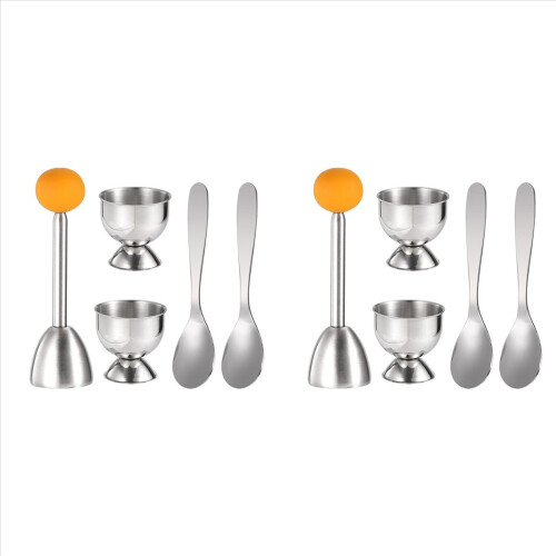 Egg Cracker Topper Set Soft Hard Boiled Eggs Separator Tool